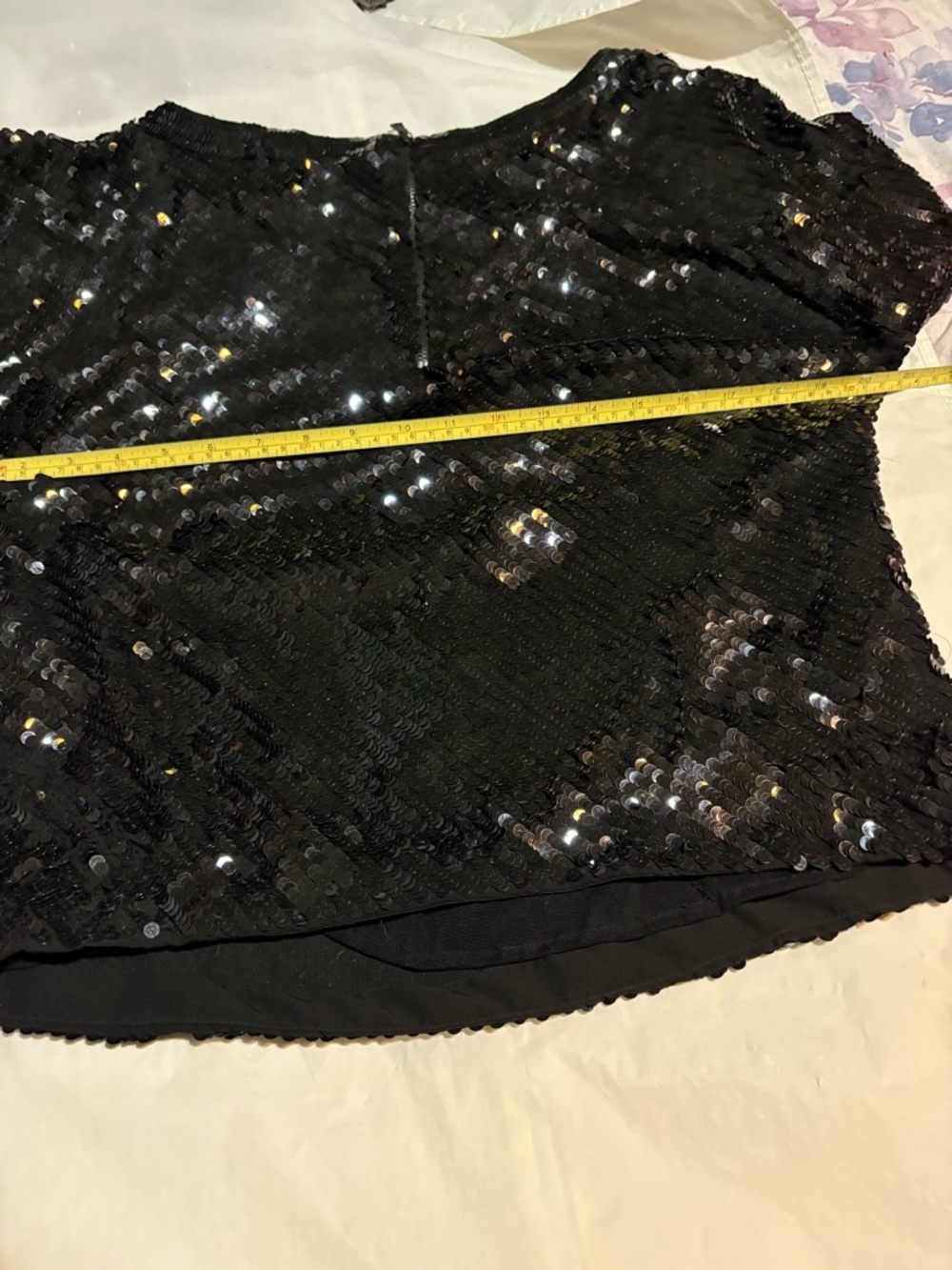 Alice & Olivia Vintage Sequin Top - Picture 8 of 11